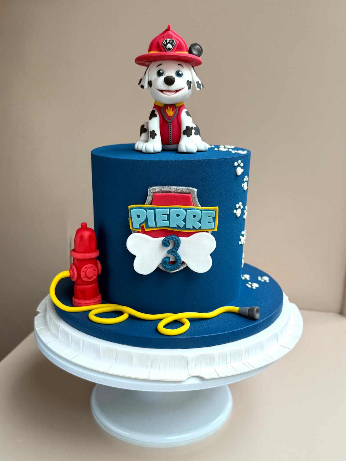 Layer cake Pat' Patrouille - Gâteau dessin animé Paris