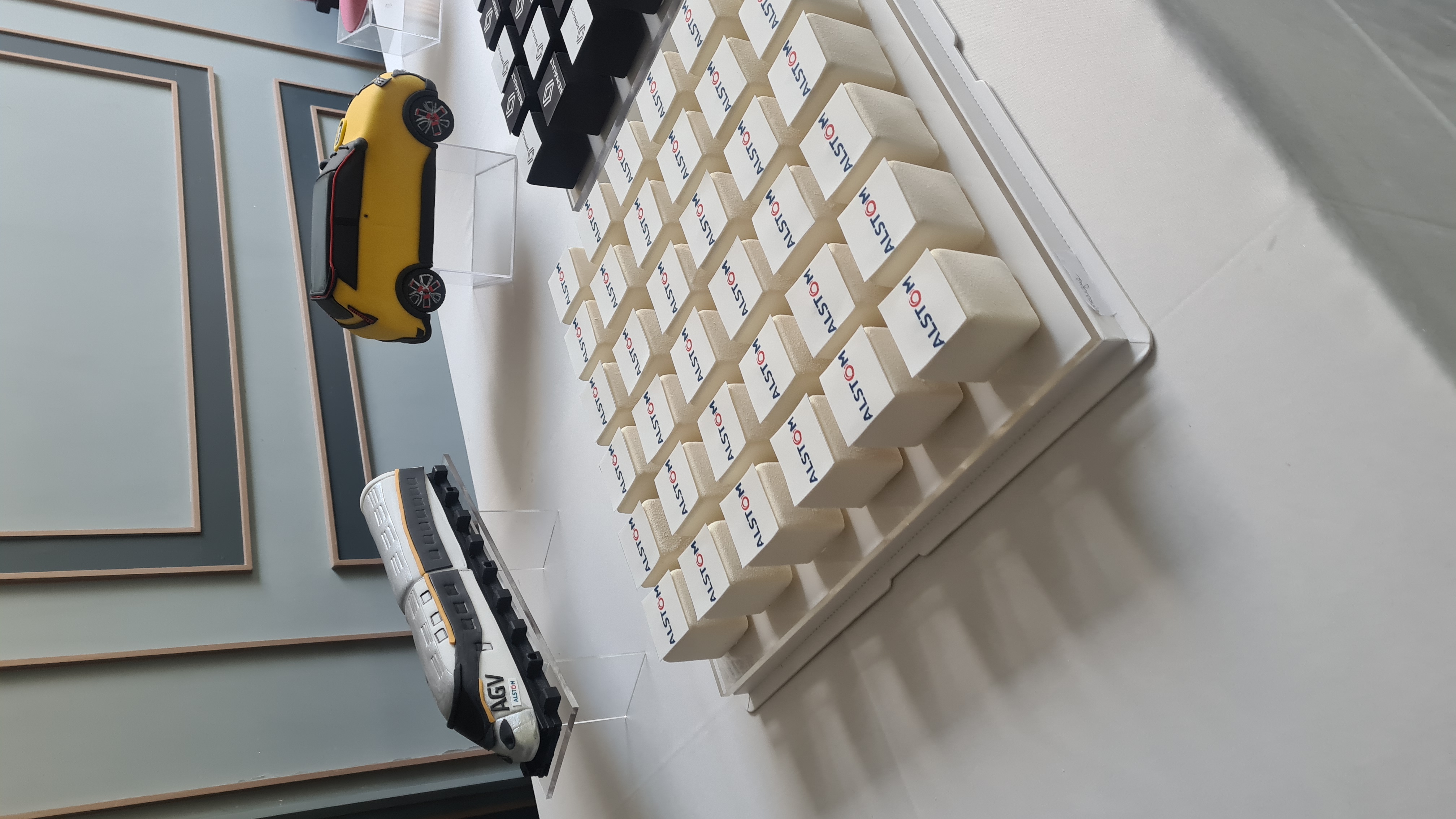 Création Noël entreprise Alstom