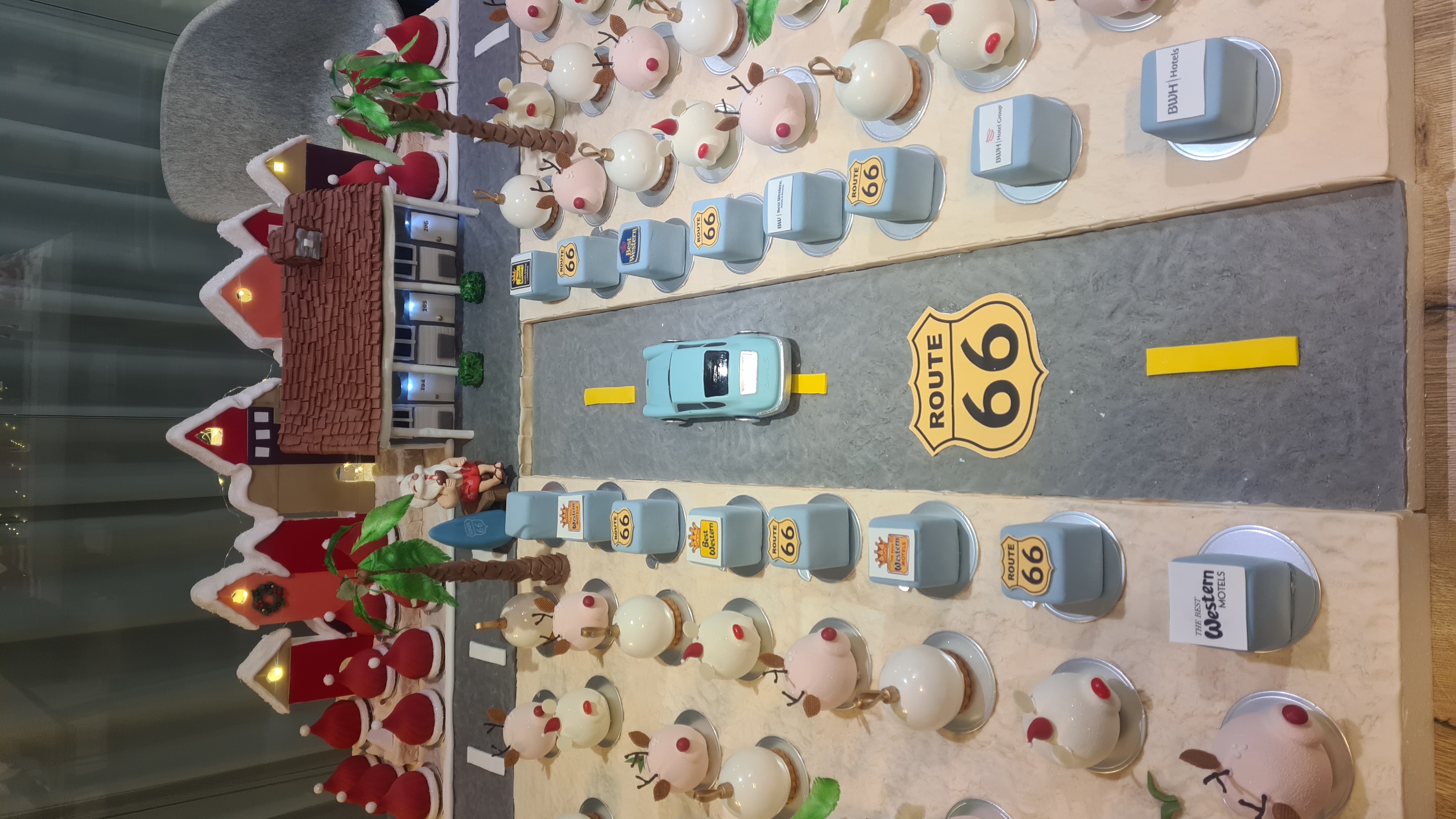 Décors Route 66 Noël suite
