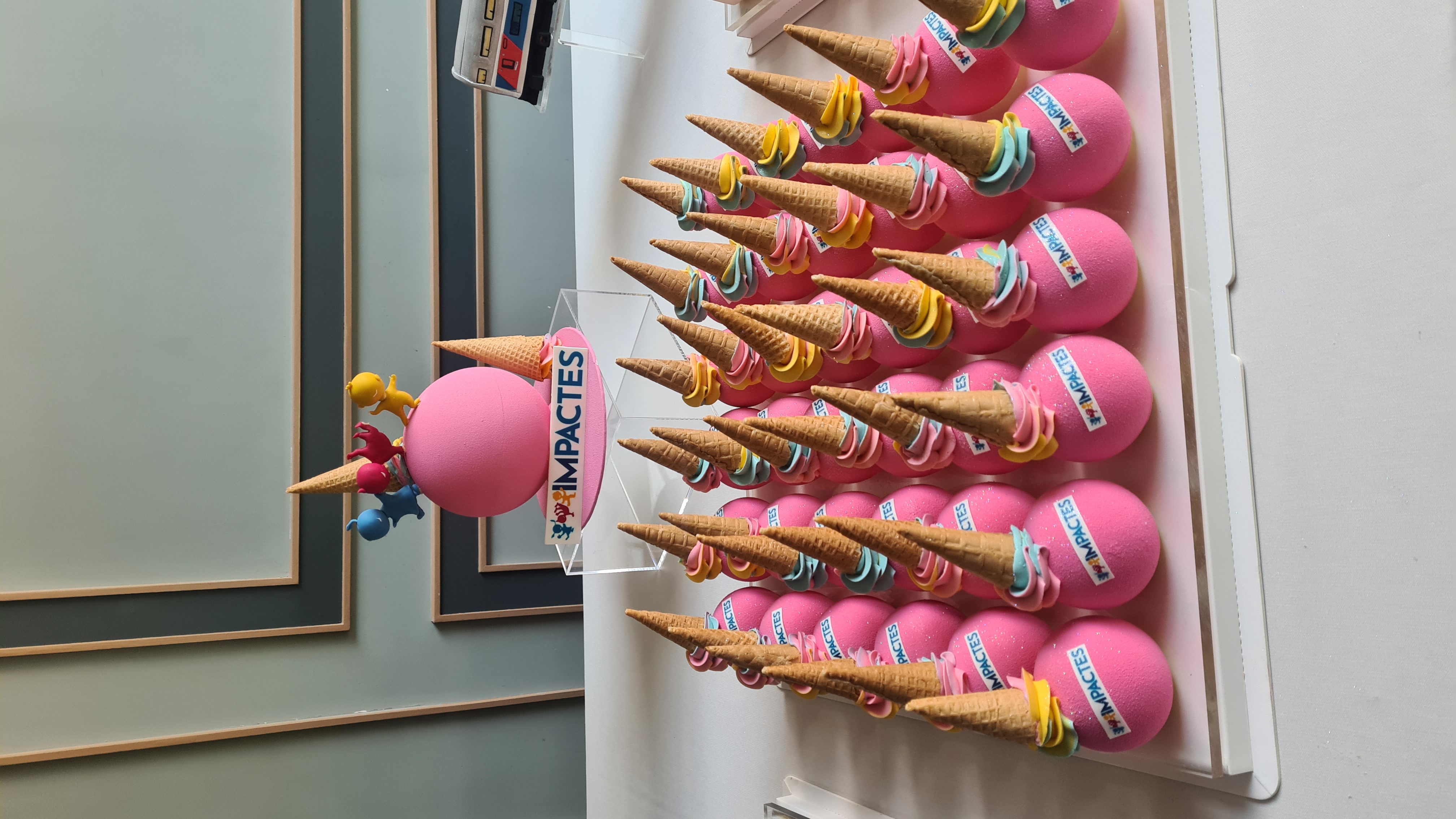 Création Noël entreprise Impactes