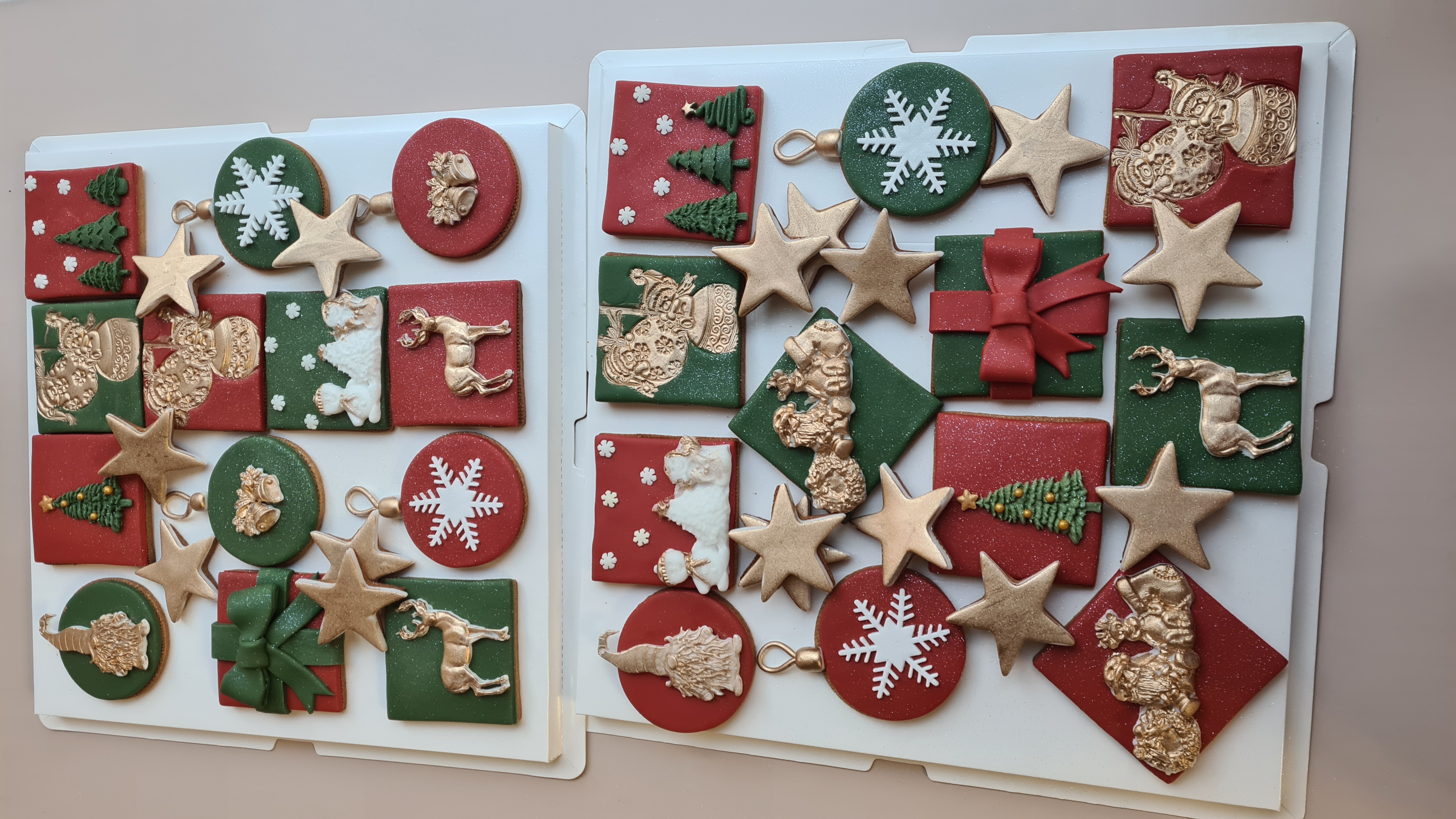 Sablés de Noël personnalisés entreprise