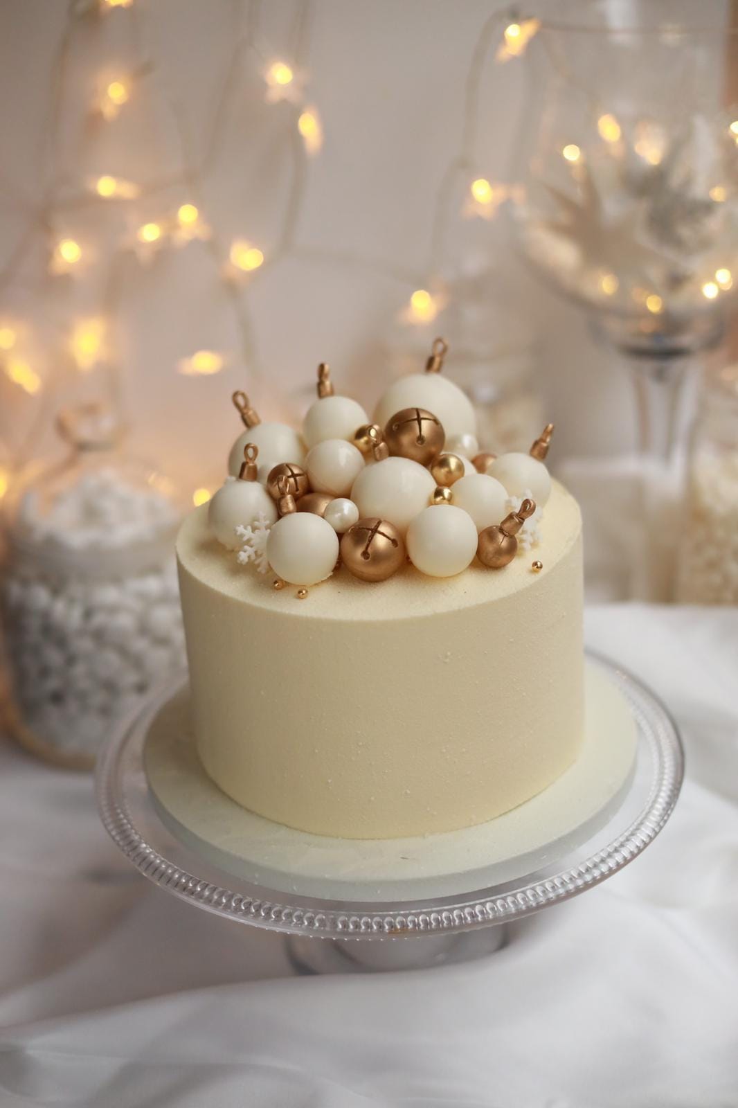 Layer Cake Boules de Noël