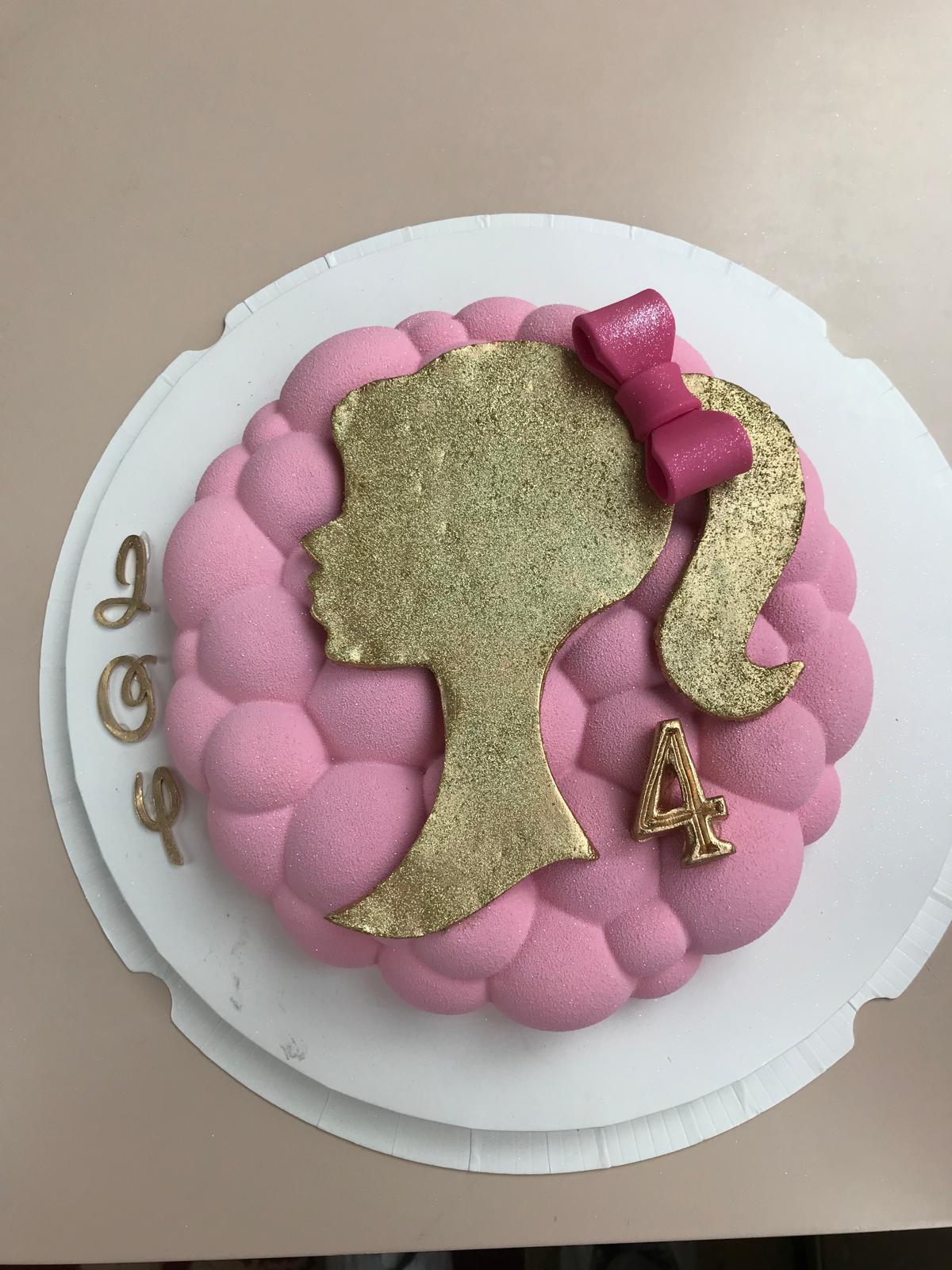Entremets Nuage du Paradis portrait personnalisé - Gâteau sur mesure Paris