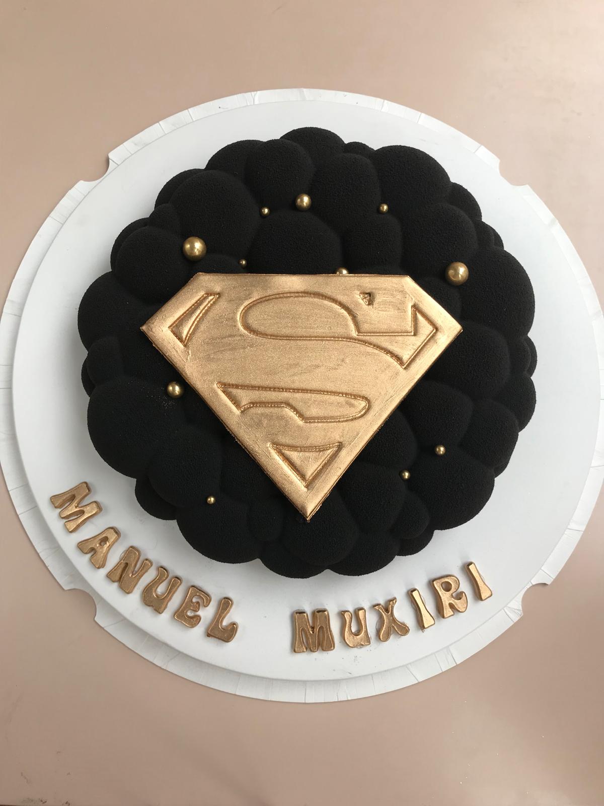 Entremets Nuage du Paradis Superman - Gâteau super-héros Paris